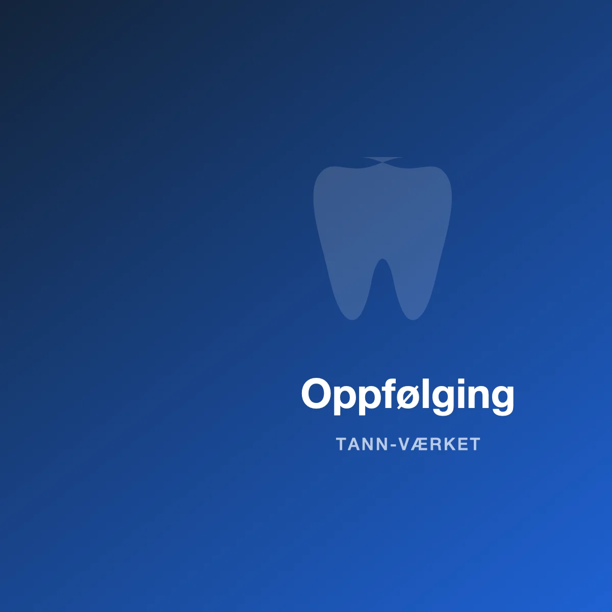 Forutsigbar oppfølging